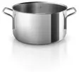 Eva Trio gryde på 3,6 liter i blank rustfrit stål med to hanke og uden låg