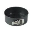 Funktion springform på 18 cm i sort aluminium med løs bund