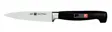 Forhandlerens produktfoto af Zwilling Four Star urtekniv med 10 cm stålklinge og håndtag i kunststof