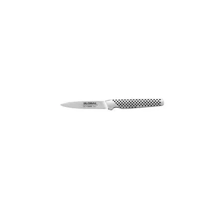 Forhandlerens produktfoto af Global GSF-15 urtekniv med kort klinge i rustfrit stål