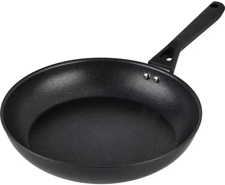 Ninja ZeroStick stegepande på 28 cm i sort aluminium med non-stick flade og sort håndtag