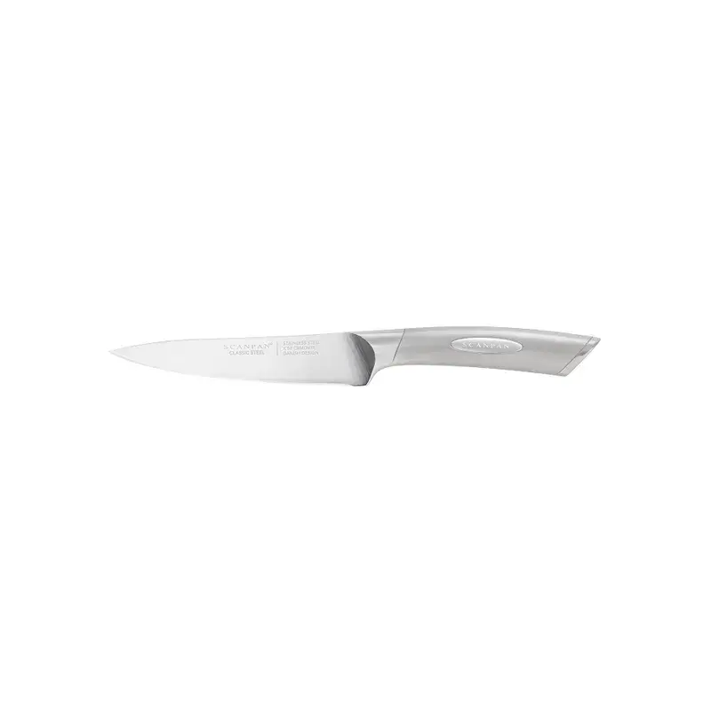 Forhandlerens produktfoto af Scanpan Classic Steel universalkniv med 15 cm klinge i rustfrit stål